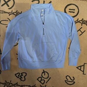 Maurices Light Blue Zip-Up Jacket